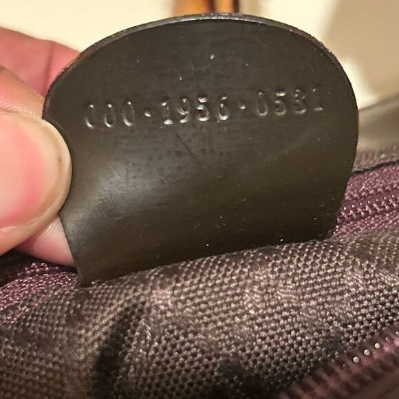 Gucci Leather Shoulder Bag With Bamboo Strap Brown Iconic Y2K Tropical Luxury - Picture 9 of 14